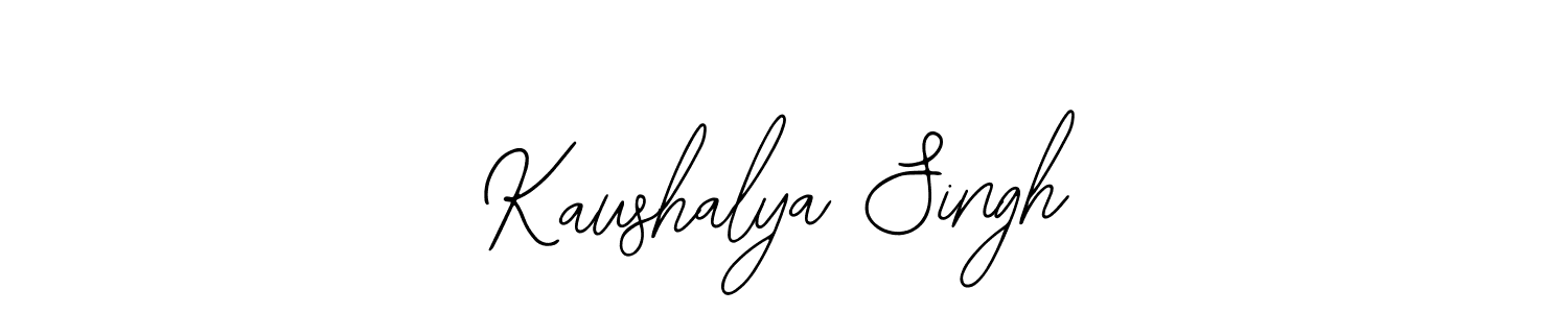 Create a beautiful signature design for name Kaushalya Singh. With this signature (Bearetta-2O07w) fonts, you can make a handwritten signature for free. Kaushalya Singh signature style 12 images and pictures png