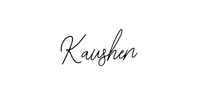 Design your own signature with our free online signature maker. With this signature software, you can create a handwritten (Bearetta-2O07w) signature for name Kaushen. Kaushen signature style 12 images and pictures png