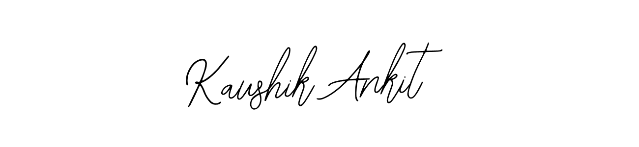 Make a beautiful signature design for name Kaushik Ankit. With this signature (Bearetta-2O07w) style, you can create a handwritten signature for free. Kaushik Ankit signature style 12 images and pictures png