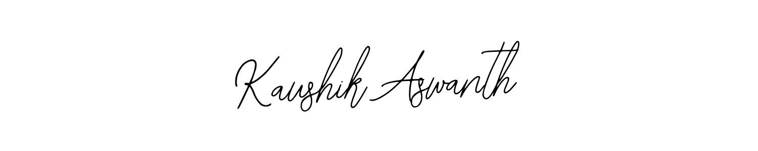 Make a short Kaushik Aswanth signature style. Manage your documents anywhere anytime using Bearetta-2O07w. Create and add eSignatures, submit forms, share and send files easily. Kaushik Aswanth signature style 12 images and pictures png