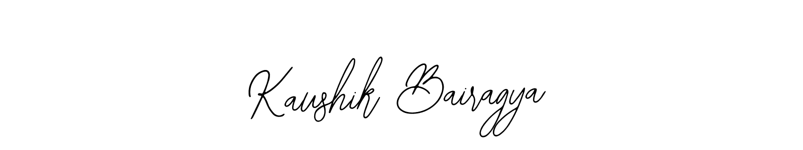 Also we have Kaushik Bairagya name is the best signature style. Create professional handwritten signature collection using Bearetta-2O07w autograph style. Kaushik Bairagya signature style 12 images and pictures png