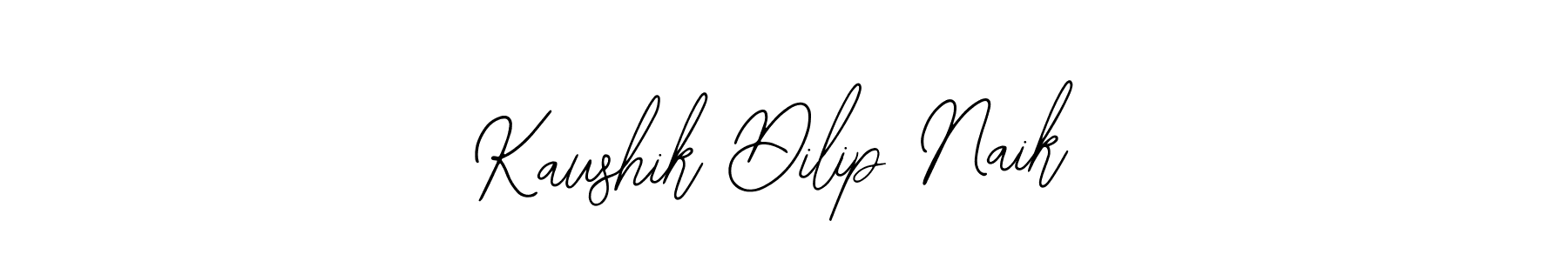 Design your own signature with our free online signature maker. With this signature software, you can create a handwritten (Bearetta-2O07w) signature for name Kaushik Dilip Naik. Kaushik Dilip Naik signature style 12 images and pictures png