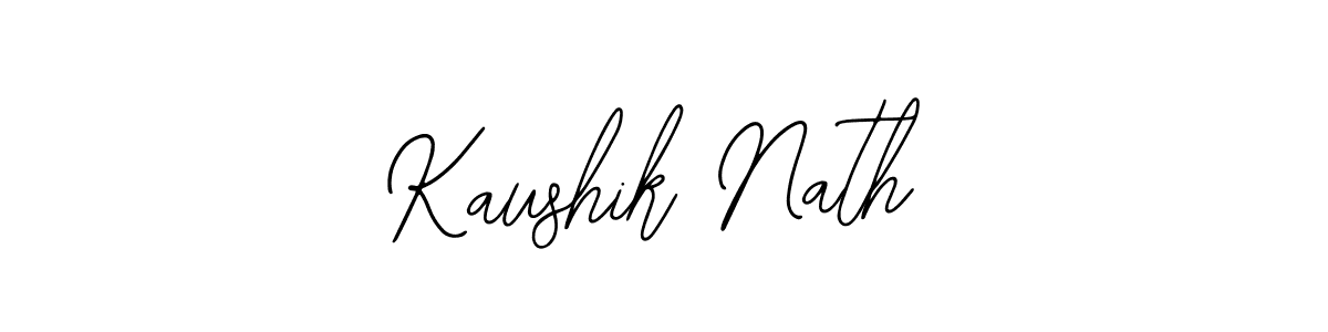 Create a beautiful signature design for name Kaushik Nath. With this signature (Bearetta-2O07w) fonts, you can make a handwritten signature for free. Kaushik Nath signature style 12 images and pictures png