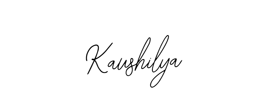 Make a short Kaushilya signature style. Manage your documents anywhere anytime using Bearetta-2O07w. Create and add eSignatures, submit forms, share and send files easily. Kaushilya signature style 12 images and pictures png