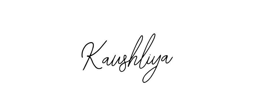 Kaushliya stylish signature style. Best Handwritten Sign (Bearetta-2O07w) for my name. Handwritten Signature Collection Ideas for my name Kaushliya. Kaushliya signature style 12 images and pictures png