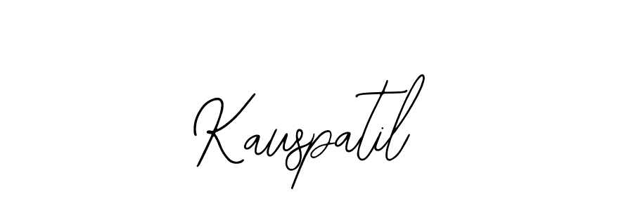 Create a beautiful signature design for name Kauspatil. With this signature (Bearetta-2O07w) fonts, you can make a handwritten signature for free. Kauspatil signature style 12 images and pictures png