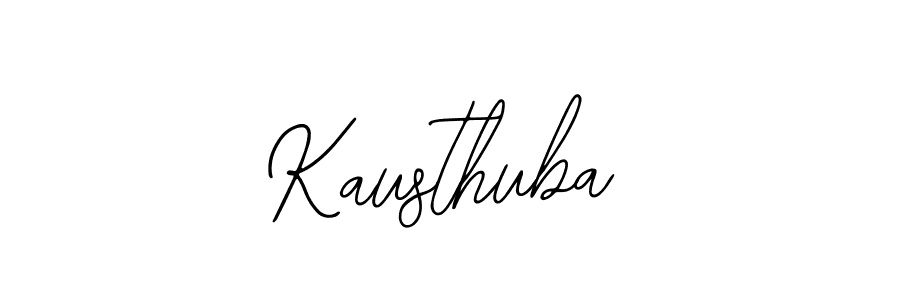 Kausthuba stylish signature style. Best Handwritten Sign (Bearetta-2O07w) for my name. Handwritten Signature Collection Ideas for my name Kausthuba. Kausthuba signature style 12 images and pictures png