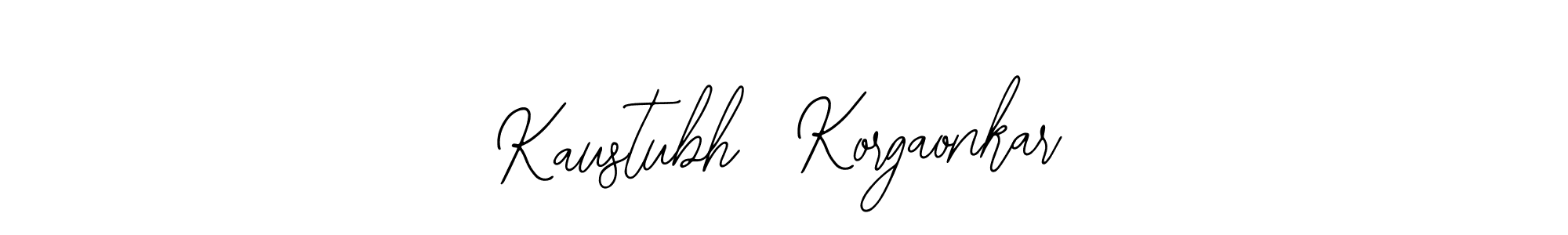 if you are searching for the best signature style for your name Kaustubh  Korgaonkar. so please give up your signature search. here we have designed multiple signature styles  using Bearetta-2O07w. Kaustubh  Korgaonkar signature style 12 images and pictures png