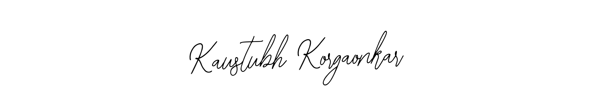 Make a short Kaustubh Korgaonkar signature style. Manage your documents anywhere anytime using Bearetta-2O07w. Create and add eSignatures, submit forms, share and send files easily. Kaustubh Korgaonkar signature style 12 images and pictures png