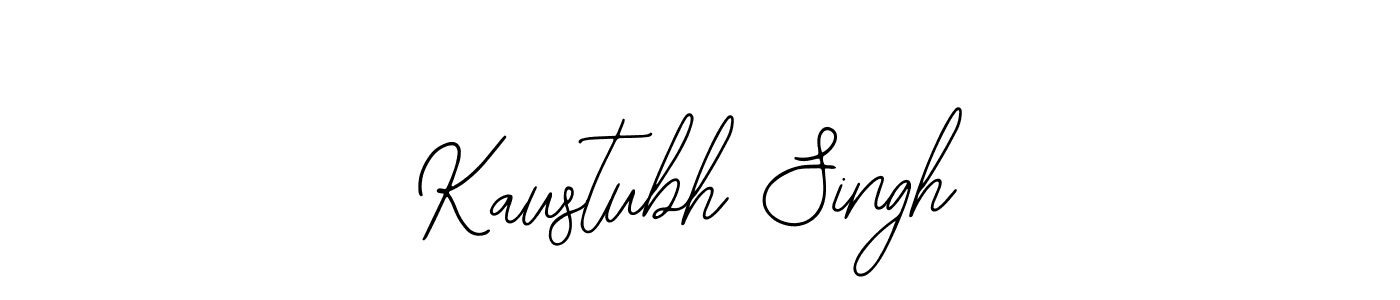 Use a signature maker to create a handwritten signature online. With this signature software, you can design (Bearetta-2O07w) your own signature for name Kaustubh Singh. Kaustubh Singh signature style 12 images and pictures png