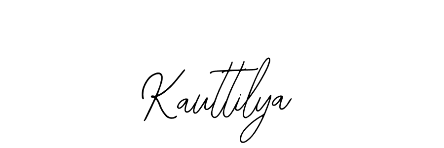 if you are searching for the best signature style for your name Kauttilya. so please give up your signature search. here we have designed multiple signature styles  using Bearetta-2O07w. Kauttilya signature style 12 images and pictures png