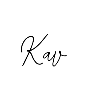 How to make Kav signature? Bearetta-2O07w is a professional autograph style. Create handwritten signature for Kav name. Kav signature style 12 images and pictures png