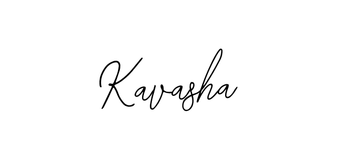 Design your own signature with our free online signature maker. With this signature software, you can create a handwritten (Bearetta-2O07w) signature for name Kavasha. Kavasha signature style 12 images and pictures png