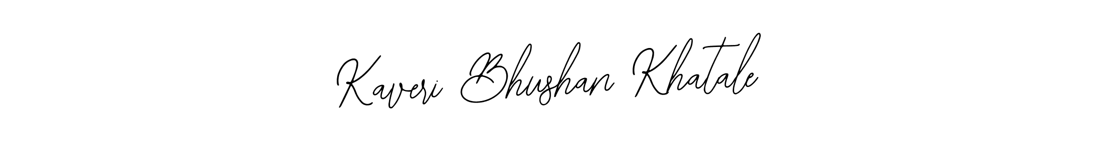 How to make Kaveri Bhushan Khatale signature? Bearetta-2O07w is a professional autograph style. Create handwritten signature for Kaveri Bhushan Khatale name. Kaveri Bhushan Khatale signature style 12 images and pictures png