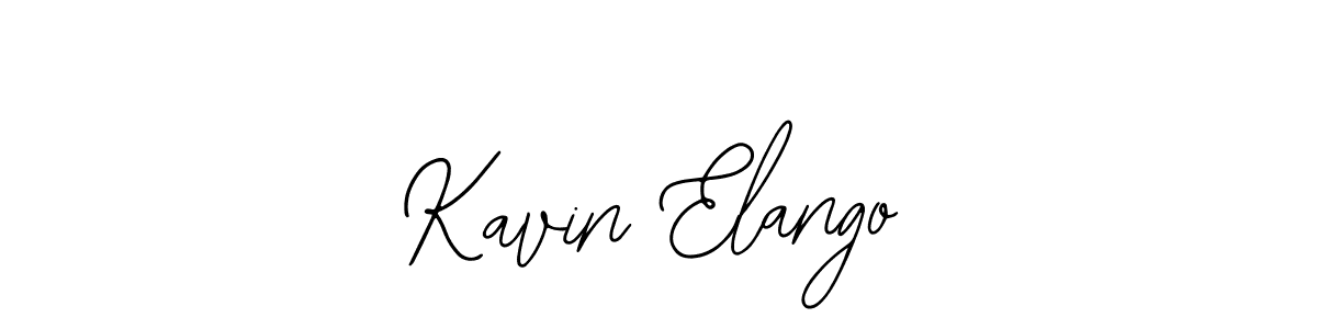 The best way (Bearetta-2O07w) to make a short signature is to pick only two or three words in your name. The name Kavin Elango include a total of six letters. For converting this name. Kavin Elango signature style 12 images and pictures png