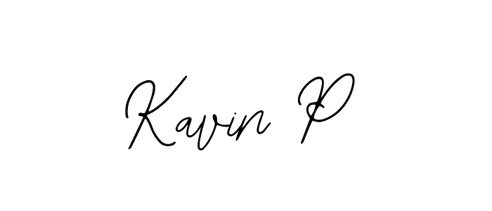 It looks lik you need a new signature style for name Kavin P. Design unique handwritten (Bearetta-2O07w) signature with our free signature maker in just a few clicks. Kavin P signature style 12 images and pictures png