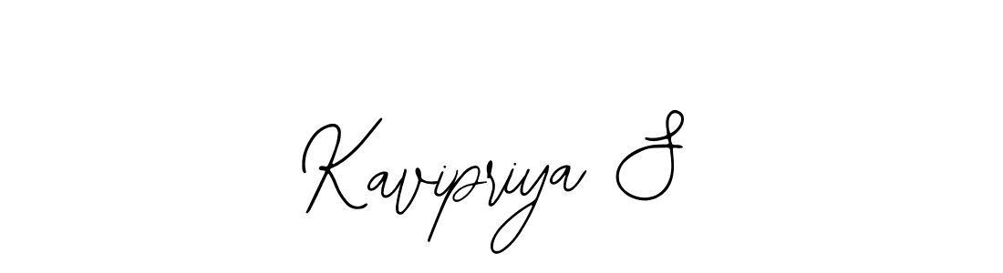 if you are searching for the best signature style for your name Kavipriya S. so please give up your signature search. here we have designed multiple signature styles  using Bearetta-2O07w. Kavipriya S signature style 12 images and pictures png