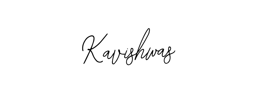 How to make Kavishwas name signature. Use Bearetta-2O07w style for creating short signs online. This is the latest handwritten sign. Kavishwas signature style 12 images and pictures png