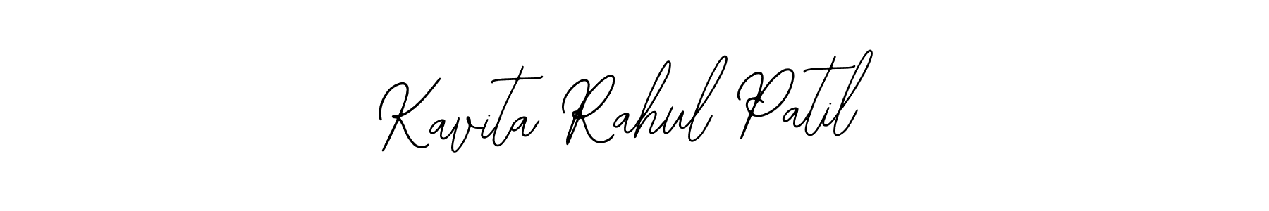 if you are searching for the best signature style for your name Kavita Rahul Patil. so please give up your signature search. here we have designed multiple signature styles  using Bearetta-2O07w. Kavita Rahul Patil signature style 12 images and pictures png