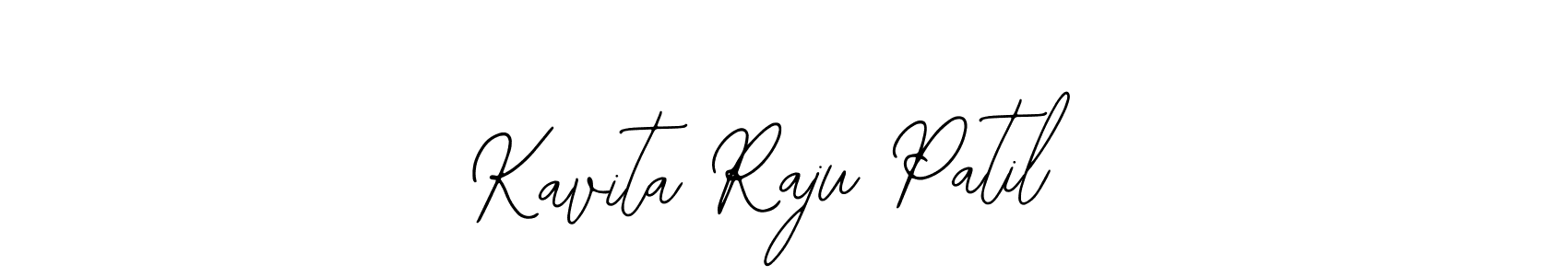 Use a signature maker to create a handwritten signature online. With this signature software, you can design (Bearetta-2O07w) your own signature for name Kavita Raju Patil. Kavita Raju Patil signature style 12 images and pictures png
