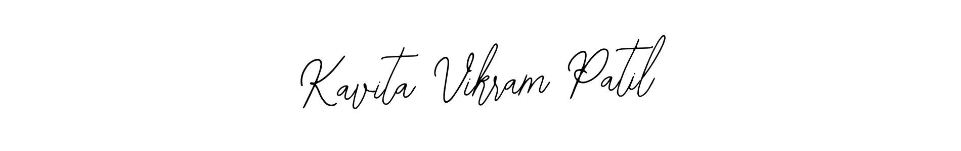 Create a beautiful signature design for name Kavita Vikram Patil. With this signature (Bearetta-2O07w) fonts, you can make a handwritten signature for free. Kavita Vikram Patil signature style 12 images and pictures png