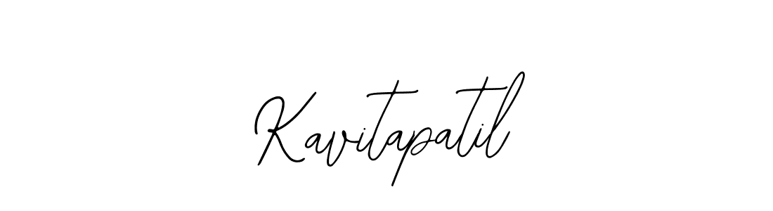 How to make Kavitapatil name signature. Use Bearetta-2O07w style for creating short signs online. This is the latest handwritten sign. Kavitapatil signature style 12 images and pictures png