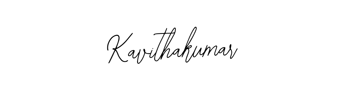 Use a signature maker to create a handwritten signature online. With this signature software, you can design (Bearetta-2O07w) your own signature for name Kavithakumar. Kavithakumar signature style 12 images and pictures png