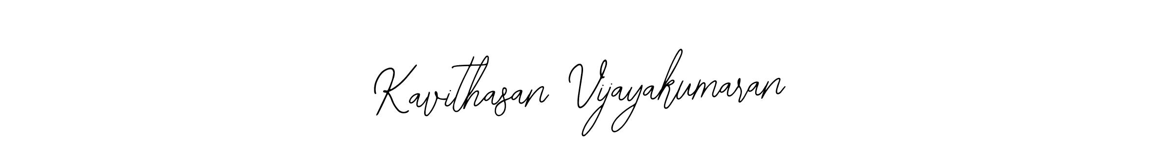 The best way (Bearetta-2O07w) to make a short signature is to pick only two or three words in your name. The name Kavithasan Vijayakumaran include a total of six letters. For converting this name. Kavithasan Vijayakumaran signature style 12 images and pictures png