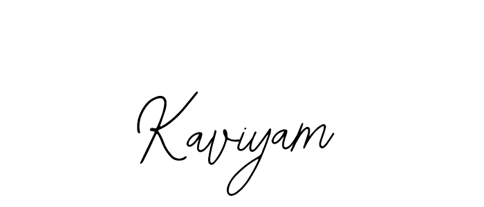 The best way (Bearetta-2O07w) to make a short signature is to pick only two or three words in your name. The name Kaviyam include a total of six letters. For converting this name. Kaviyam signature style 12 images and pictures png