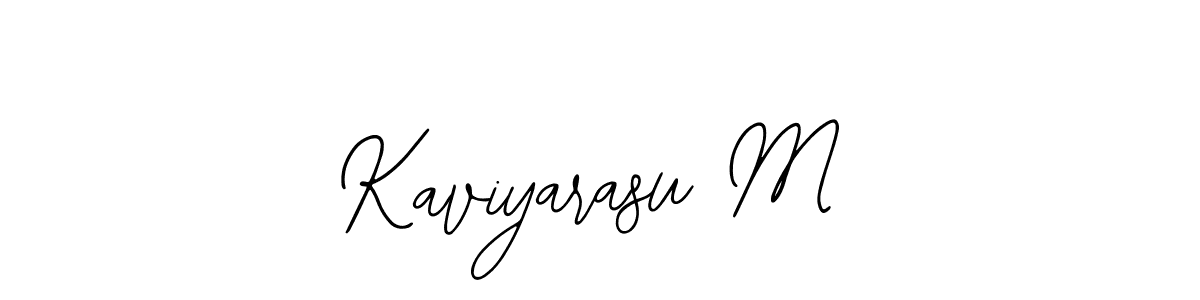 Kaviyarasu M stylish signature style. Best Handwritten Sign (Bearetta-2O07w) for my name. Handwritten Signature Collection Ideas for my name Kaviyarasu M. Kaviyarasu M signature style 12 images and pictures png