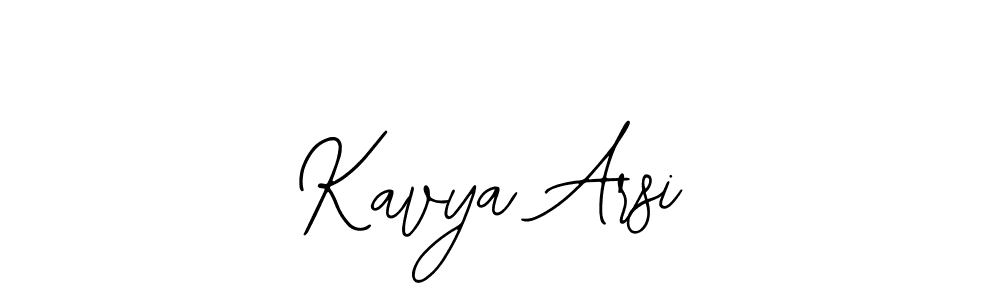 Create a beautiful signature design for name Kavya Arsi. With this signature (Bearetta-2O07w) fonts, you can make a handwritten signature for free. Kavya Arsi signature style 12 images and pictures png