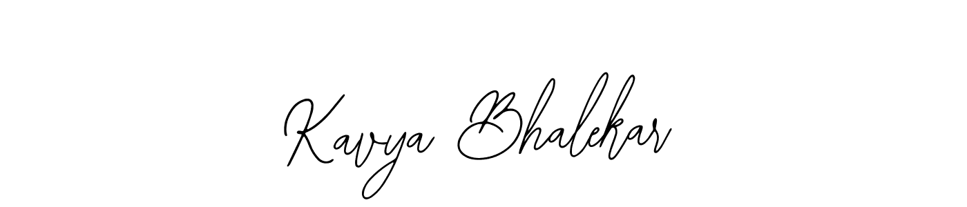 Bearetta-2O07w is a professional signature style that is perfect for those who want to add a touch of class to their signature. It is also a great choice for those who want to make their signature more unique. Get Kavya Bhalekar name to fancy signature for free. Kavya Bhalekar signature style 12 images and pictures png