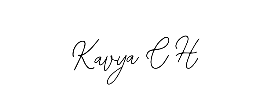 You can use this online signature creator to create a handwritten signature for the name Kavya C H. This is the best online autograph maker. Kavya C H signature style 12 images and pictures png