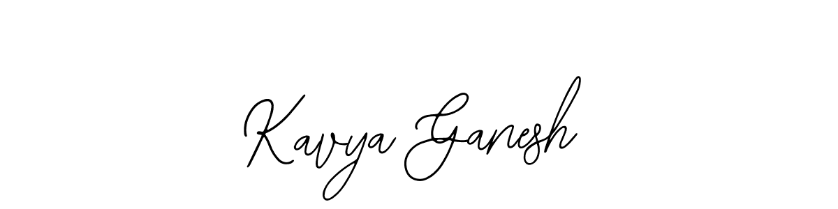 Also You can easily find your signature by using the search form. We will create Kavya Ganesh name handwritten signature images for you free of cost using Bearetta-2O07w sign style. Kavya Ganesh signature style 12 images and pictures png