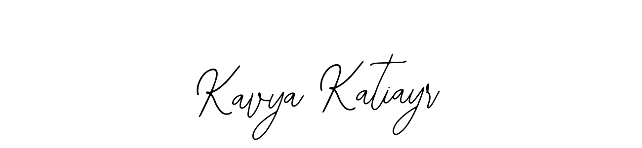 Create a beautiful signature design for name Kavya Katiayr. With this signature (Bearetta-2O07w) fonts, you can make a handwritten signature for free. Kavya Katiayr signature style 12 images and pictures png