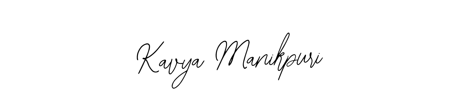 Kavya Manikpuri stylish signature style. Best Handwritten Sign (Bearetta-2O07w) for my name. Handwritten Signature Collection Ideas for my name Kavya Manikpuri. Kavya Manikpuri signature style 12 images and pictures png