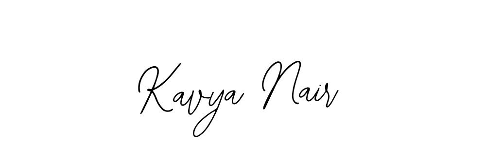 Also we have Kavya Nair name is the best signature style. Create professional handwritten signature collection using Bearetta-2O07w autograph style. Kavya Nair signature style 12 images and pictures png