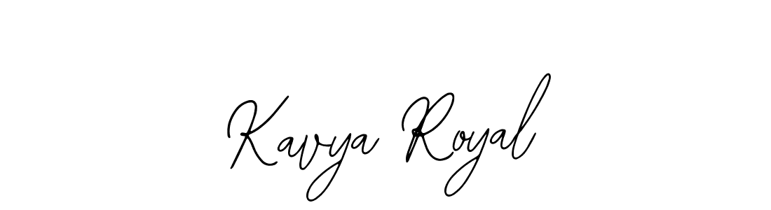 Make a short Kavya Royal signature style. Manage your documents anywhere anytime using Bearetta-2O07w. Create and add eSignatures, submit forms, share and send files easily. Kavya Royal signature style 12 images and pictures png