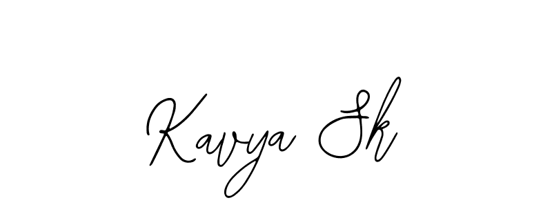 Bearetta-2O07w is a professional signature style that is perfect for those who want to add a touch of class to their signature. It is also a great choice for those who want to make their signature more unique. Get Kavya Sk name to fancy signature for free. Kavya Sk signature style 12 images and pictures png