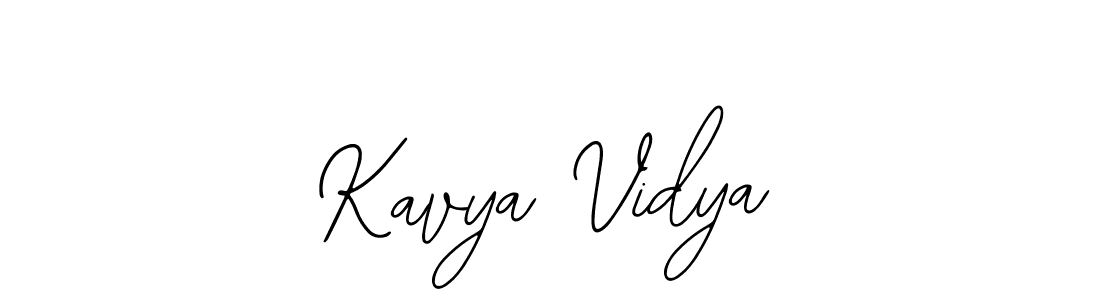 Similarly Bearetta-2O07w is the best handwritten signature design. Signature creator online .You can use it as an online autograph creator for name Kavya Vidya. Kavya Vidya signature style 12 images and pictures png