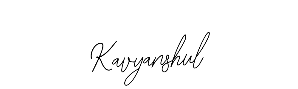 Design your own signature with our free online signature maker. With this signature software, you can create a handwritten (Bearetta-2O07w) signature for name Kavyanshul. Kavyanshul signature style 12 images and pictures png