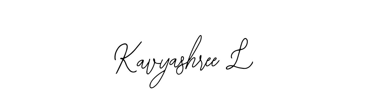 Make a beautiful signature design for name Kavyashree L. With this signature (Bearetta-2O07w) style, you can create a handwritten signature for free. Kavyashree L signature style 12 images and pictures png