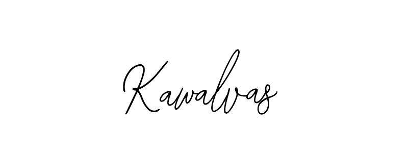 How to make Kawalvas signature? Bearetta-2O07w is a professional autograph style. Create handwritten signature for Kawalvas name. Kawalvas signature style 12 images and pictures png