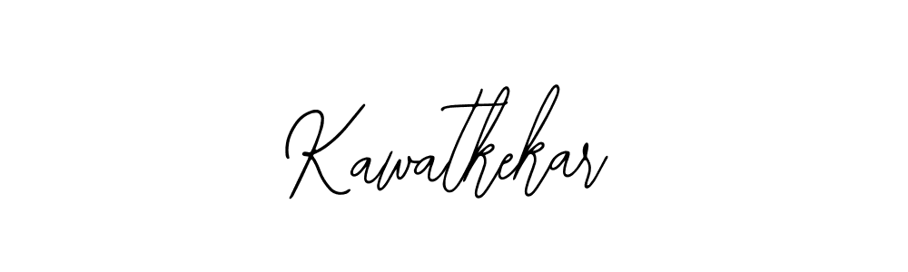 How to make Kawatkekar name signature. Use Bearetta-2O07w style for creating short signs online. This is the latest handwritten sign. Kawatkekar signature style 12 images and pictures png