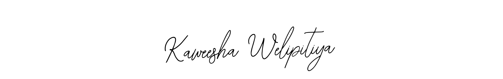How to Draw Kaweesha Welipitiya signature style? Bearetta-2O07w is a latest design signature styles for name Kaweesha Welipitiya. Kaweesha Welipitiya signature style 12 images and pictures png