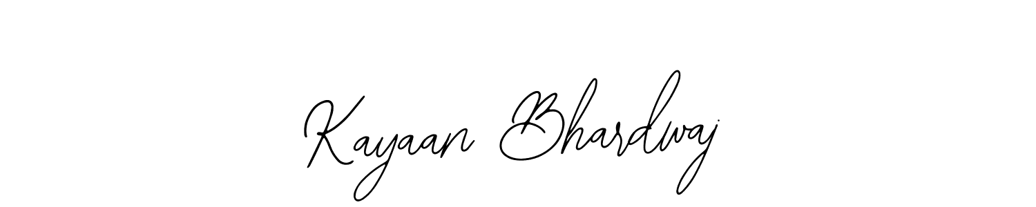 Create a beautiful signature design for name Kayaan Bhardwaj. With this signature (Bearetta-2O07w) fonts, you can make a handwritten signature for free. Kayaan Bhardwaj signature style 12 images and pictures png
