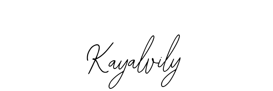 Kayalvily stylish signature style. Best Handwritten Sign (Bearetta-2O07w) for my name. Handwritten Signature Collection Ideas for my name Kayalvily. Kayalvily signature style 12 images and pictures png