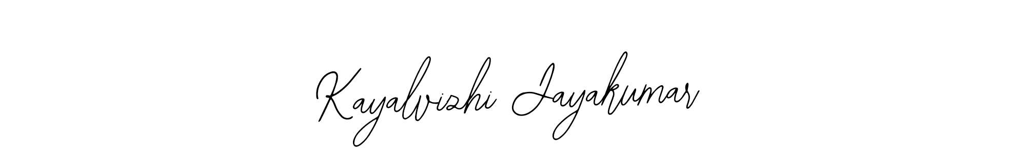 Bearetta-2O07w is a professional signature style that is perfect for those who want to add a touch of class to their signature. It is also a great choice for those who want to make their signature more unique. Get Kayalvizhi Jayakumar name to fancy signature for free. Kayalvizhi Jayakumar signature style 12 images and pictures png