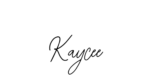 Make a beautiful signature design for name Kaycee. With this signature (Bearetta-2O07w) style, you can create a handwritten signature for free. Kaycee signature style 12 images and pictures png