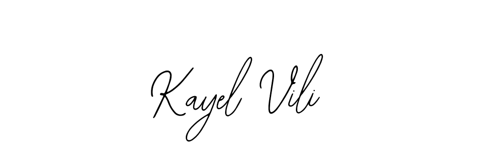 Create a beautiful signature design for name Kayel Vili. With this signature (Bearetta-2O07w) fonts, you can make a handwritten signature for free. Kayel Vili signature style 12 images and pictures png